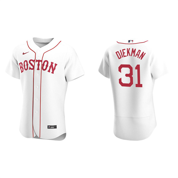 Men's Boston Red Sox Jake Diekman White Authentic Alternate Jersey