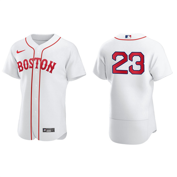 Men's Boston Red Sox Travis Shaw Red Sox 2021 Patriots' Day Authentic Jersey