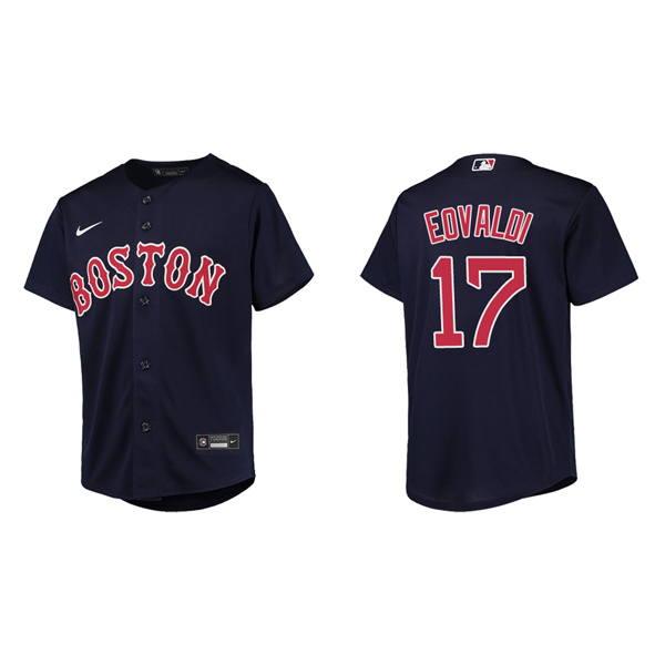 Youth Nathan Eovaldi Boston Red Sox Navy Replica Jersey