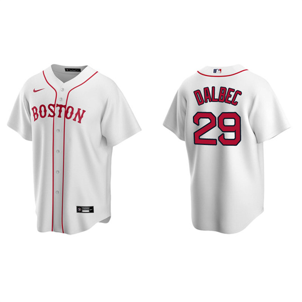 Men's Boston Red Sox Bobby Dalbec White Replica Alternate Jersey