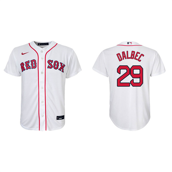 Youth Boston Red Sox Bobby Dalbec White Replica Home Jersey