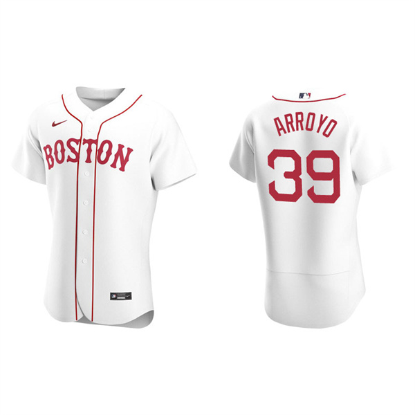 Men's Boston Red Sox Christian Arroyo White Authentic Alternate Jersey