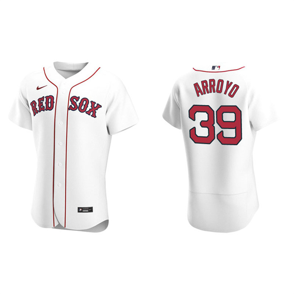 Men's Boston Red Sox Christian Arroyo White Authentic Home Jersey