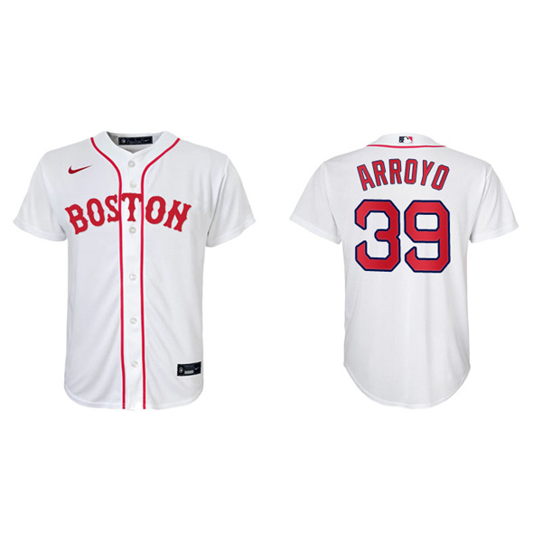 Youth Boston Red Sox Christian Arroyo Red Sox 2021 Patriots' Day Replica Jersey