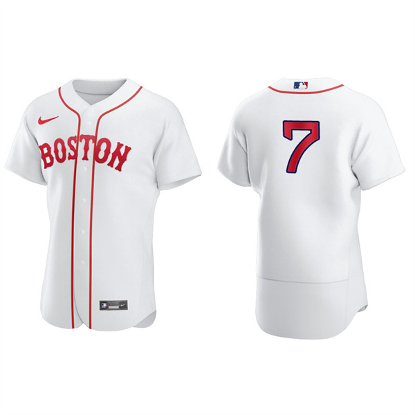 Men's Boston Red Sox Christian Vazquez Red Sox 2021 Patriots' Day Authentic Jersey