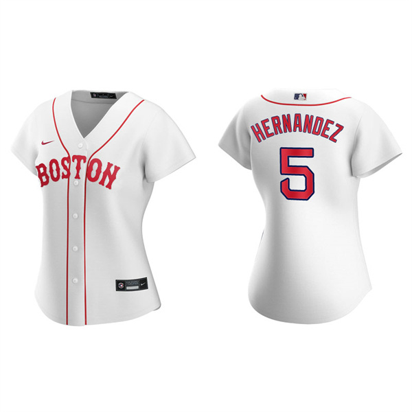 Women's Boston Red Sox Enrique Hernandez Red Sox 2021 Patriots' Day Replica Jersey