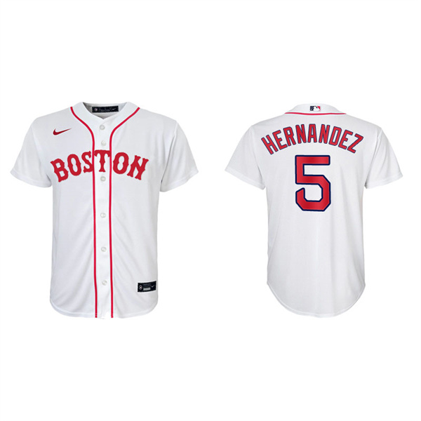 Youth Boston Red Sox Enrique Hernandez Red Sox 2021 Patriots' Day Replica Jersey