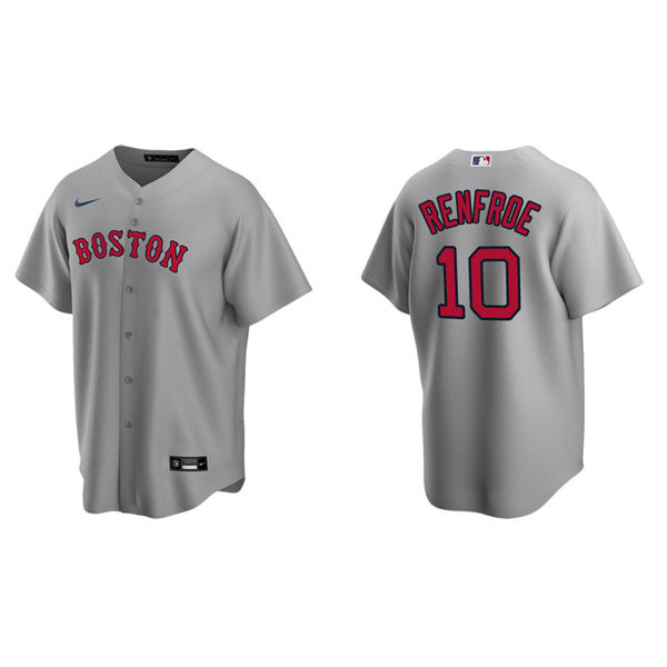 Men's Boston Red Sox Hunter Renfroe Gray Replica Road Jersey