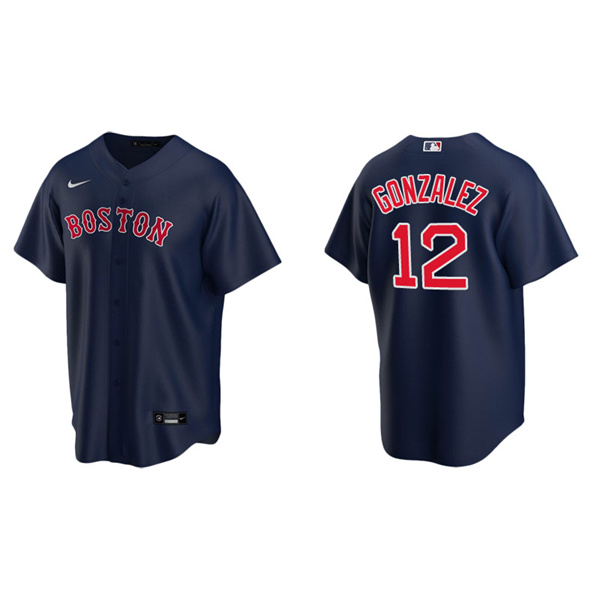Men's Boston Red Sox Marwin Gonzalez Navy Replica Alternate Jersey