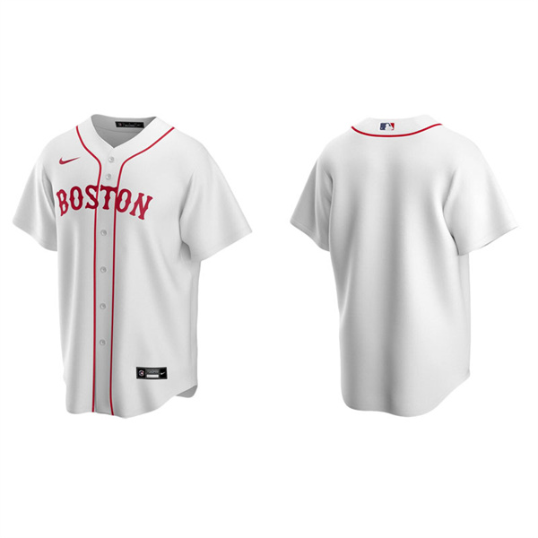 Men's Boston Red Sox White Replica Alternate Jersey