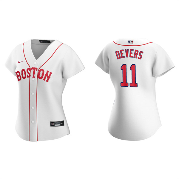 Women's Boston Red Sox Rafael Devers Red Sox 2021 Patriots' Day Replica Jersey