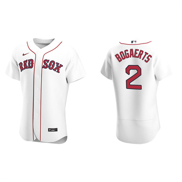 Men's Boston Red Sox Xander Bogaerts White Authentic Home Jersey