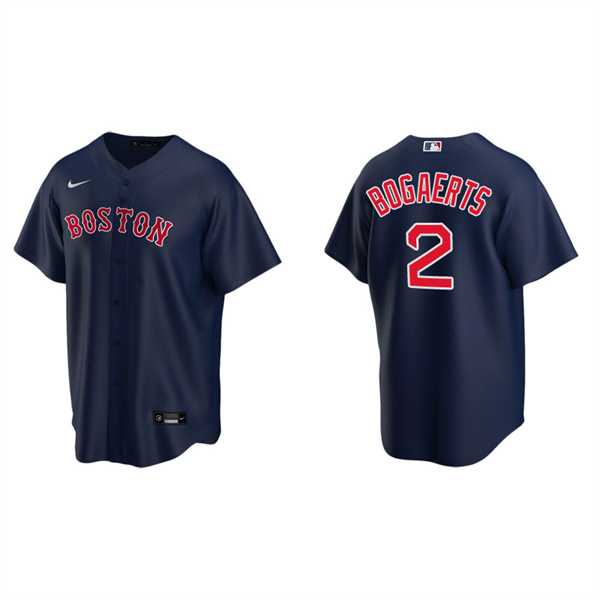 Men's Boston Red Sox Xander Bogaerts Navy Replica Alternate Jersey