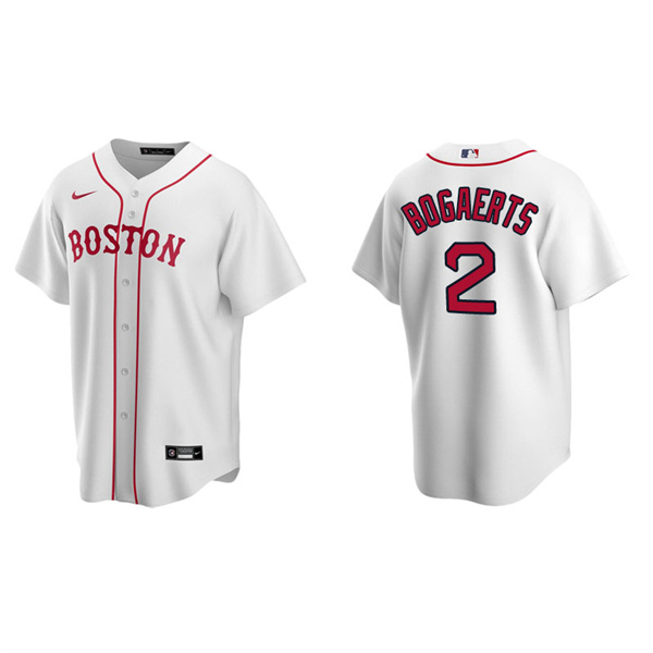 Men's Boston Red Sox Xander Bogaerts White Replica Alternate Jersey