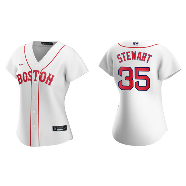 Women's Boston Red Sox Christin Stewart Red Sox 2021 Patriots' Day Replica Jersey