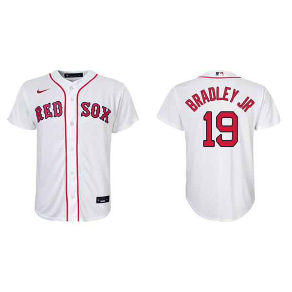 Youth Boston Red Sox Jackie Bradley Jr. White Replica Home Jersey