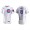 Men's Chicago Cubs Ian Happ White Authentic Home Jersey