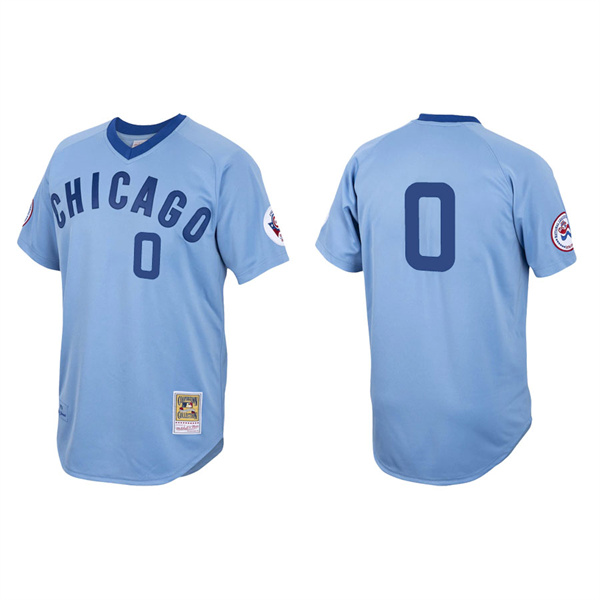 Men's Chicago Cubs Marcus Stroman Light Blue Authentic 1976 Cooperstown Jersey
