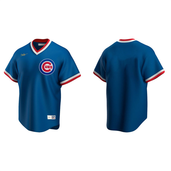 Men's Chicago Cubs Royal Cooperstown Collection Road Jersey