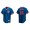 Men's Chicago Cubs Patrick Wisdom Royal Cooperstown Collection Road Jersey