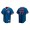 Men's Clint Frazier Chicago Cubs Royal Cooperstown Collection Road Jersey