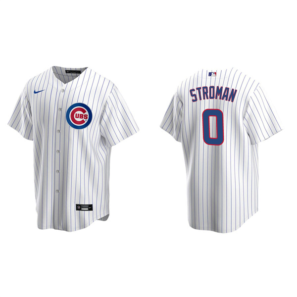 Men's Marcus Stroman Chicago Cubs White Replica Home Jersey