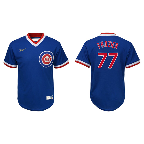 Youth Clint Frazier Chicago Cubs Royal Cooperstown Collection Jersey