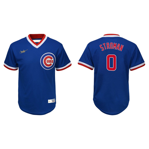 Youth Marcus Stroman Chicago Cubs Royal Cooperstown Collection Jersey