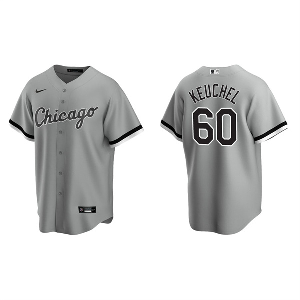 Men's Dallas Keuchel Chicago White Sox Gray Replica Jersey