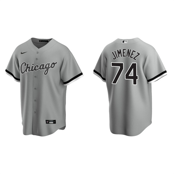 Men's Eloy Jimenez Chicago White Sox Gray Replica Jersey