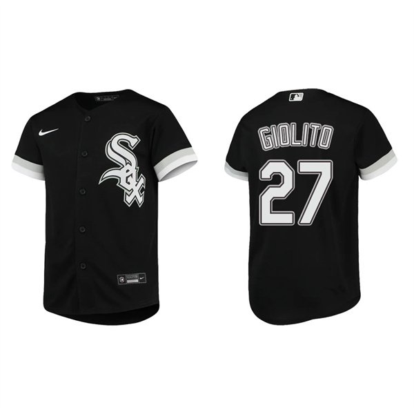Youth Chicago White Sox Lucas Giolito Black Alternate Jersey