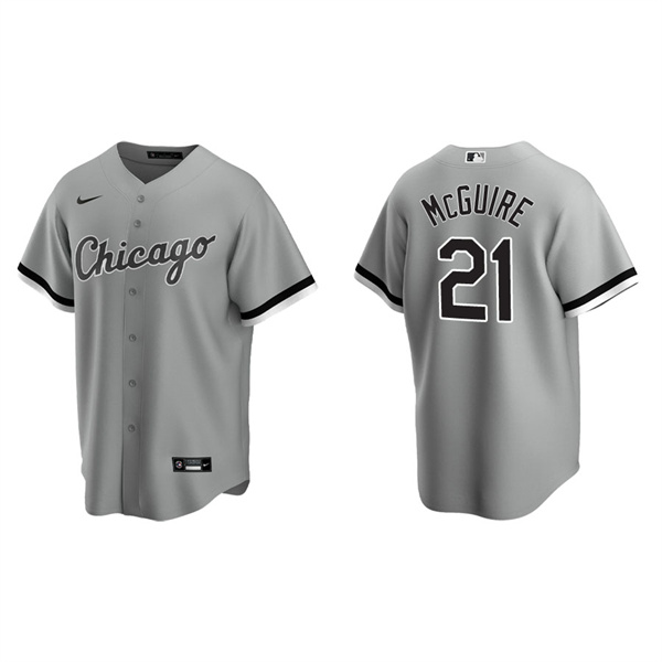 Men's Chicago White Sox Reese McGuire Gray Replica Jersey