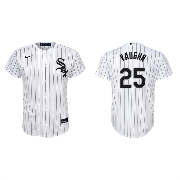 Youth Chicago White Sox Andrew Vaughn White Replica Home Jersey