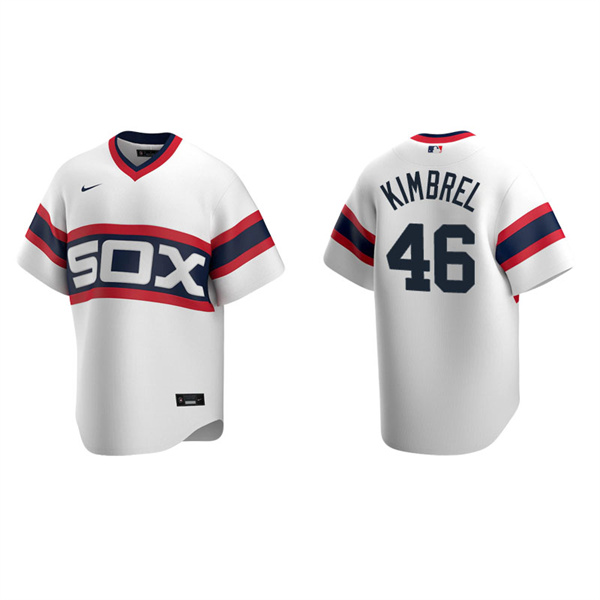 Men's Chicago White Sox Craig Kimbrel White Cooperstown Collection Home Jersey