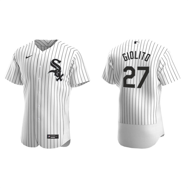 Men's Chicago White Sox Lucas Giolito White Authentic Home Jersey