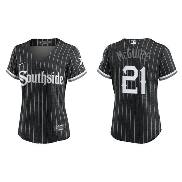 Women's Chicago White Sox Reese McGuire Black 2021 City Connect Replica Jersey