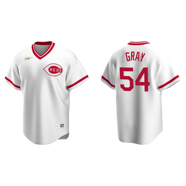 Men's Cincinnati Reds Sonny Gray White Cooperstown Collection Home Jersey