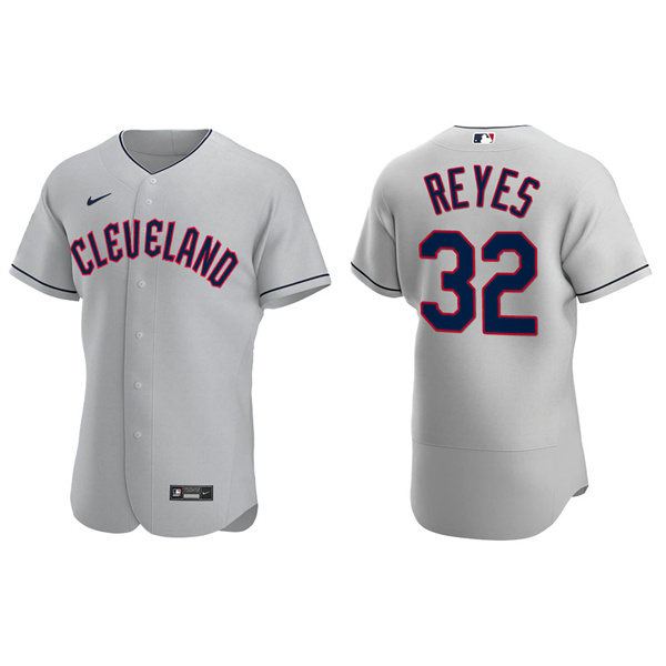 Men's Cleveland Guardians Franmil Reyes 2022 Authentic Gray Jersey