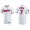 Men's Cleveland Guardians Myles Straw 2022 Authentic White Jersey