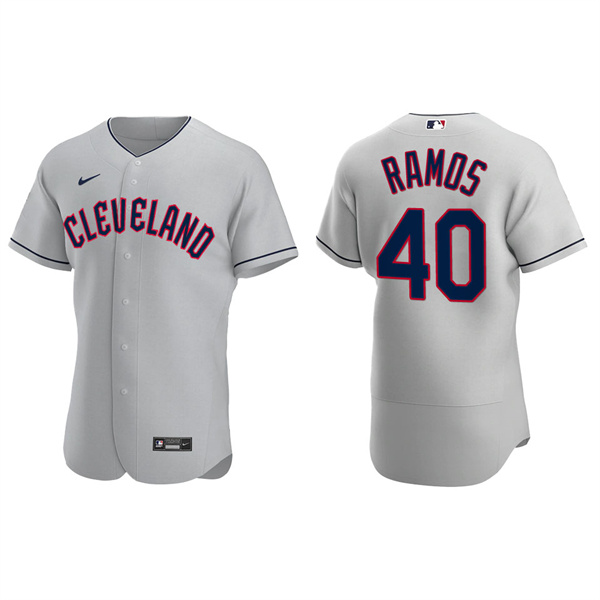Men's Cleveland Guardians Wilson Ramos 2022 Authentic Gray Jersey