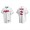 Men's Cleveland Indians Yu Chang White Replica Home Jersey