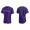 Men's Colorado Rockies Brendan Rodgers Purple Authentic Alternate Jersey