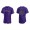 Men's Colorado Rockies C.J. Cron Purple Authentic Alternate Jersey