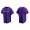 Men's Colorado Rockies Purple Replica Alternate Jersey