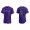 Men's Colorado Rockies Raimel Tapia Purple Authentic Alternate Jersey