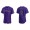 Men's Colorado Rockies Yonathan Daza Purple Authentic Alternate Jersey