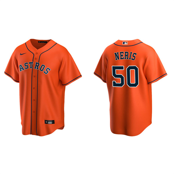 Men's Hector Neris Houston Astros Orange Replica Alternate Jersey