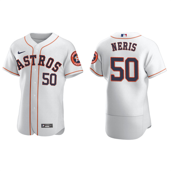Men's Hector Neris Houston Astros White Authentic Home Jersey