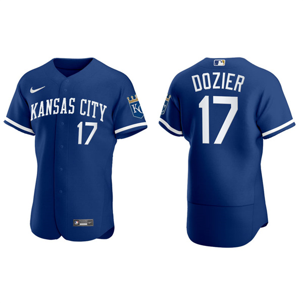 Men's Hunter Dozier Kansas City Royals Nike Royal 2022 Authentic Jersey