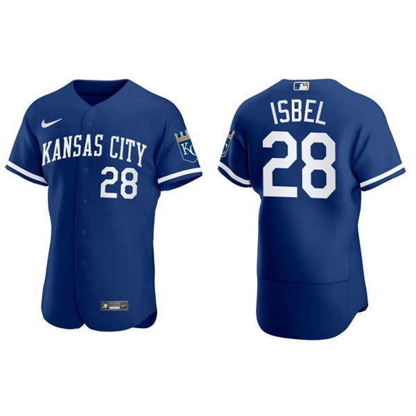 Men's Kyle Isbel Kansas City Royals Nike Royal 2022 Authentic Jersey
